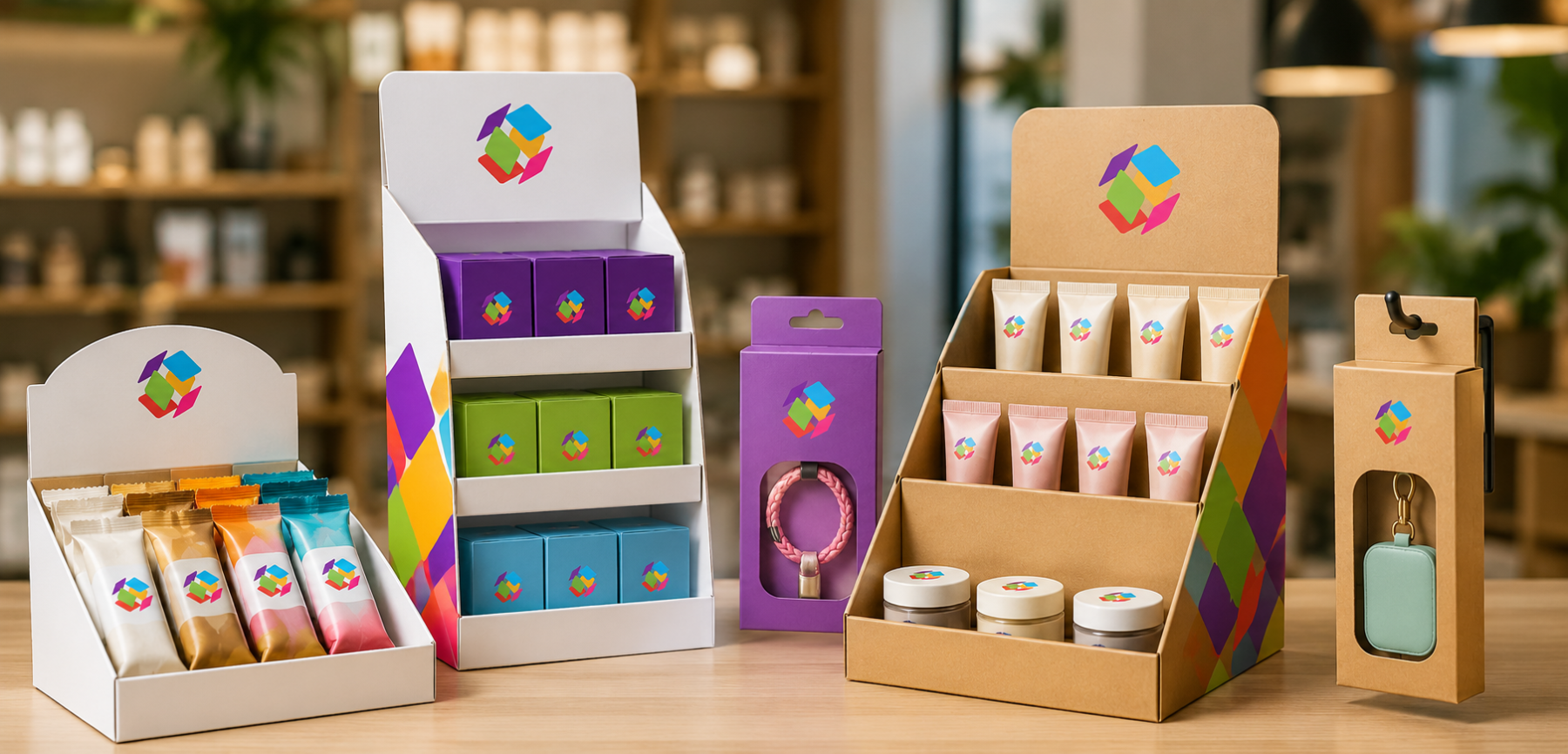 Main Benefits of Custom Corrugated Display Packaging